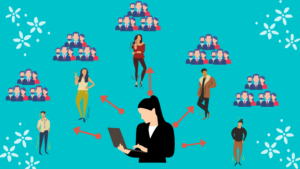 massive network of potential employees