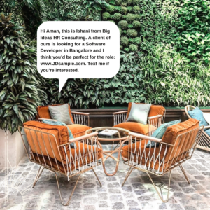 Text Recruiting Format